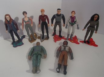 1996 And 1997 Star Trek Action Figures