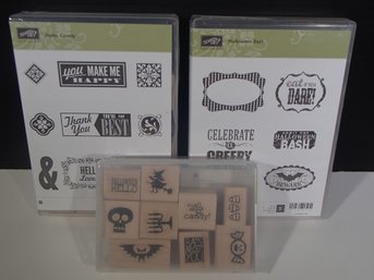 Set Of Three Stampin Up New Stamps