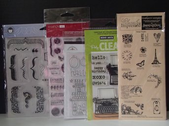 Five Sets Of Clear Various Brands