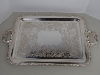 Gorgeous International Silver Co. Serving Tray By Wilcox