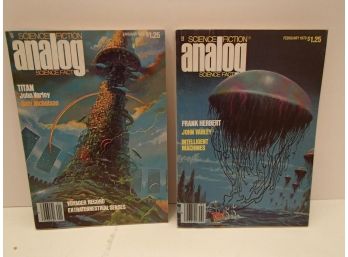 Lot Of 'Analog Science Fiction And Science Fact' Magazine