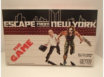 1980 TSR Hobbies Inc. Escape From New York Board Game.