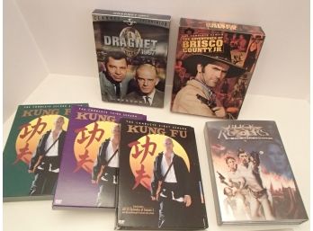 Entertaining DVD Lot Dragnet, Kung Fu, Invaders, Buck Rodgers, Brisco County, Disney