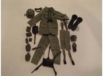 Army Service Uniform And Accessories For GI Joe Action Figures
