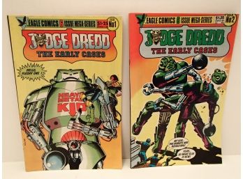 Lot Of 'judge Dredd' Comic Books