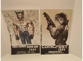 2009 Comic Fest Posters  Tom Rasch