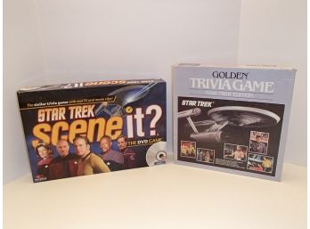 Golden And Mattel Star Trek Games