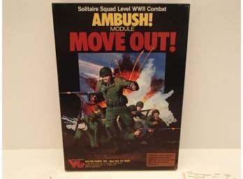 1984 Victory Games Ambush Module Move Out!