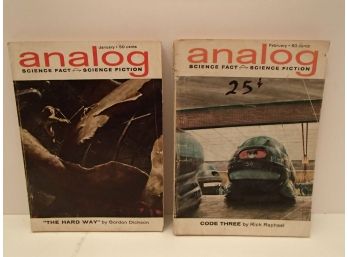 Lot Of 'Analog Science Fact And Science Fiction' Magazine
