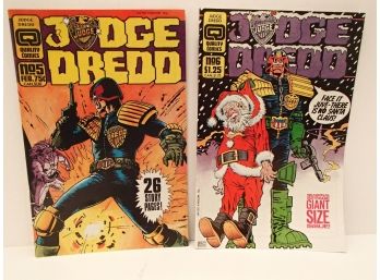 Lot Of 'judge Dredd' Comic Books