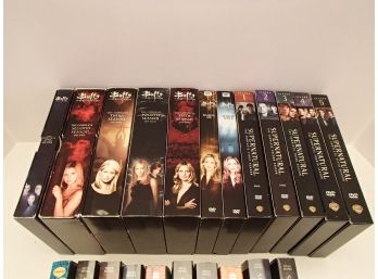 Sci-Fi DVD-Book Lot Buffy And Supernatural
