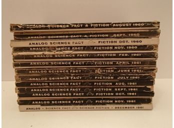 Lot Of 'Analog Science Fact & Fiction' Magazines