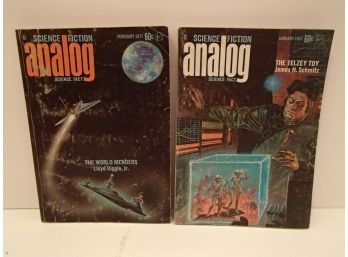 Lot Of 'Analog Science Fiction And Science Fact' Magazines