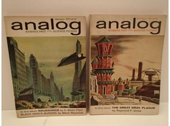 Lot Of 'Analog Science Fact & Science Fiction' Magazine
