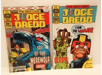 Lot Of 'Judge Dredd' Comic Books