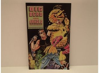 'big Berd Versus Arnold Schwarzenheimer' Comic Book