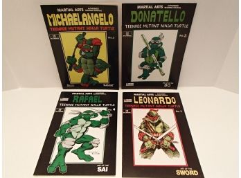 Four 1986 Teenage Mutant Ninja Turtles Comics