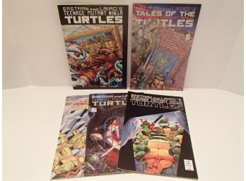 Five Teenage Mutant Ninja Turtles Comics