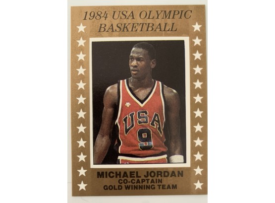 Michael Jordan Rare Olympic Card
