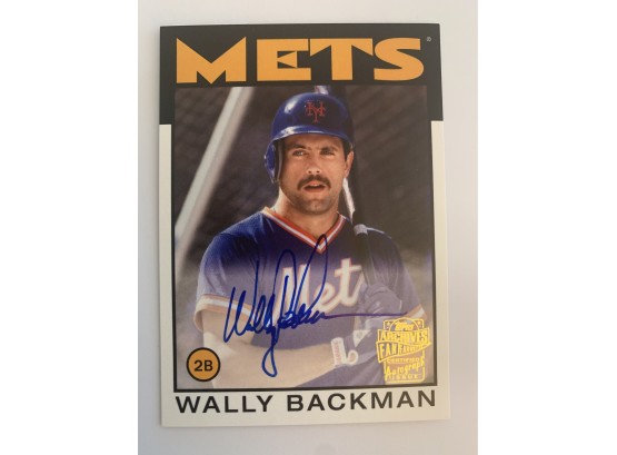 Wally Backman