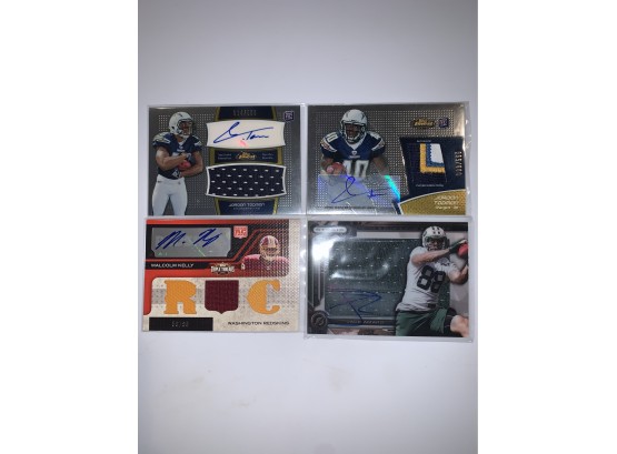 Game Worn Jersey/autographed RC Lot