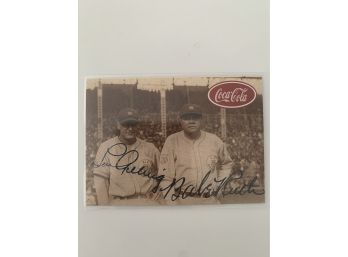 Babe Ruth / Lou Gherig