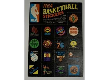 1971  TOPPS NBA  TEAM  LOGO STICKER
