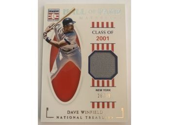 2021 DAVE WINFIELD RELIC 26/99