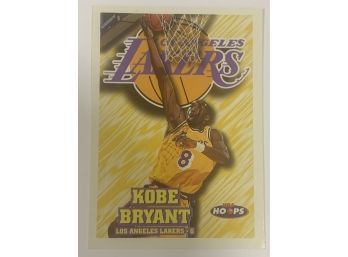 1997 NBA HOOPS KOBE BRYANT ROOKIE CARD