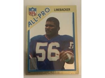 1982 LAWERENCE TAYLOR ROOKIE STICKER CARD