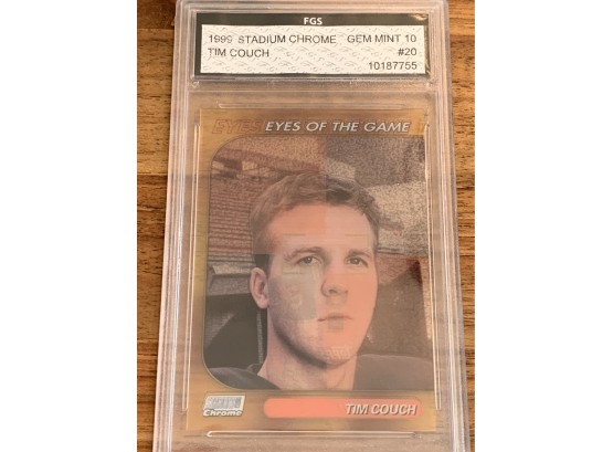 1999 STADIUM CHROME TIM COUCH EYES OF THE GAME