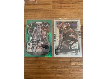 KYRIE IRVING 2 CARD LOT