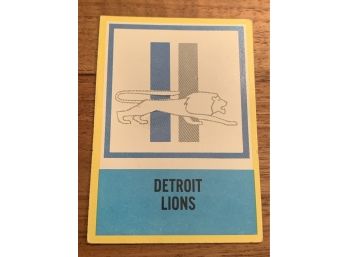 1967 DETROIT LIONS INSIGNIA