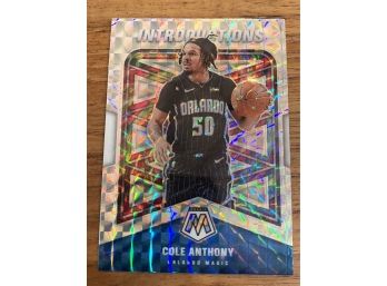 2021 COLE ANTHONY SILVER MOSAIC PRIZM RC