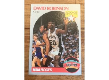 1990 DAVID ROBINSON NBA HOOPS RC