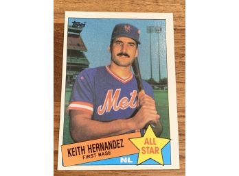 1985 TOPPS KEITH HERNANDEZ ALL STAR