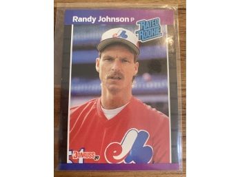1989 DONRUSS RANDY JOHNSON RATED ROOKIE
