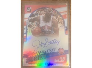 2021 JOHN SALLEY AUTHENTIC AUTOGRAPHED