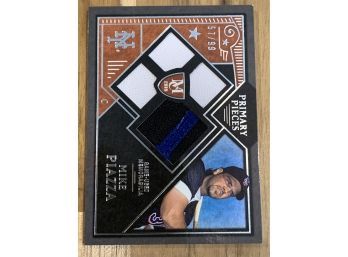 2016 TOPPS PRIMARY PIECES MIKE PIAZZA 57/99 GAME WORN JERSEY