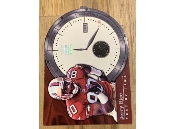 1999 CROWN ROYALE JERRY RICE TEST OF TIME DIE CUT