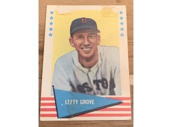 1961 FLEER LEFTY GROVE