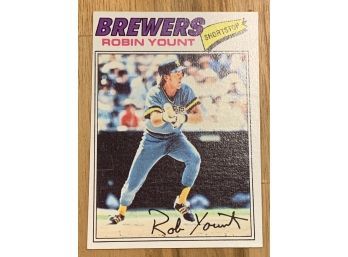 1977 TOPPS ROBIN YOUNT