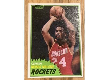 1981 TOPPS MOSES MALONE