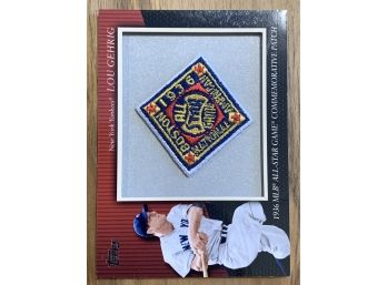 2010 LOU GEHRIG 1936 ALL STAR GAME COMMEMORATIVE PATCH