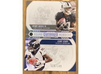 2020 HENRY RUGGS/JERRY JEUDY ROOKIE CARD 119/149