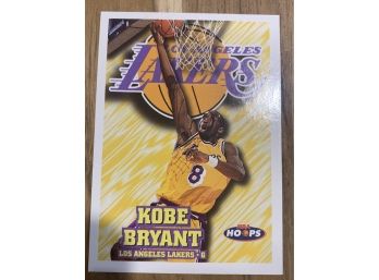1997 KOBE BRYANT NBA HOOPS 2nd Year Card