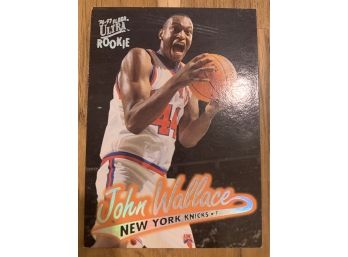 1996 JOHN WALLACE FLEER ULTRA ROOKIE CARD