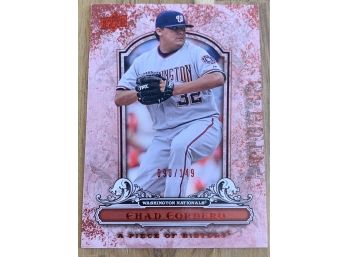 Chad Cordero 2008 Upper Deck A Piece Of History Base Red Parallel 90/149