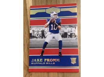 2020 PANINI PLATES & PATCHES JAKE FROMM ROOKIE CARD 01/10!!