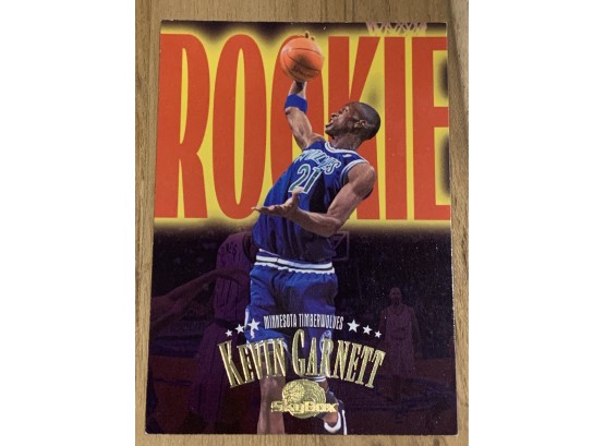 1996 SKYBOX KEVIN GARNETT ROOKIE CARD